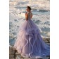 Beading V Neck Lilac Formal Dress For Party DE